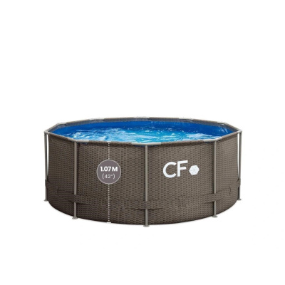 CF FRAME nadzemní bazén rámové konstrukce - 305 x 107 cm, ratan