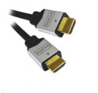 PREMIUMCORD Kabel HDMI A - HDMI A M/M 5m zlacené a kovové HQ konektory