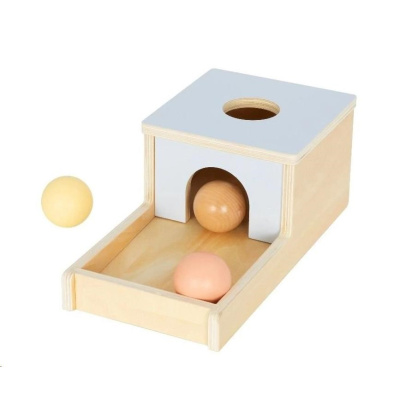 Bedýnka (box) s koulemi - pastel