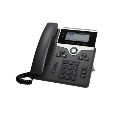 BAZAR - Cisco CP-7821-3PCC-K9=, VoIP telefon, 2line, 2x10/100, 3,5" displej, PoE - Rozbaleno (Komplet)