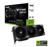 ASUS VGA NVIDIA GeForce RTX 5070 Ti TUF GAMING 16GB OC, 16GB GDDR7, 3xDP, 2xHDMI