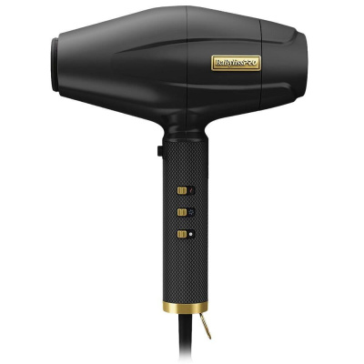 BaByliss FXBDB1E Pro 4Artists fén na vlasy, 2200 W, 3 teploty, 2 rychlosti, iontový generátor, černá