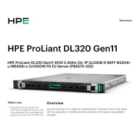 HPE PL DL320g11 4510 (2.4/12C) 2x32G (p64706) NS204(2x480) MR408i-o 8SFF 2x1000W 2p1G Smart Choice
