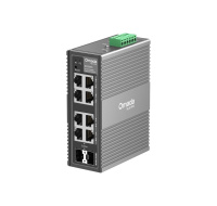 TP-Link OMADA průmyslový switch IES208G (6xGbE,2xGbE/SFPcombo,DIN,IP40,fanless)