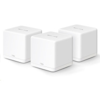 MERCUSYS Halo H60X(3-pack) WiFi6 Mesh (AX1500,2,4GHz/5GHz,3xGbELAN/WAN(1x XR Unit), 2xGbELAN/WAN (2x XS Unit)