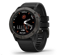 Garmin Fenix 7X PRO Sapphire Solar Carbon Gray DLC Titanium / Black Band, EU