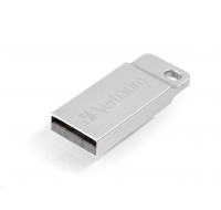 VERBATIM Flash Disk 32GB Metal Executive, USB 2.0, stříbná