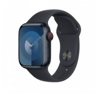 APPLE Watch Series 9 GPS + Cellular 45mm Midnight Aluminium Case with Midnight Sport Band - S/M