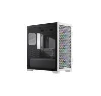 Cooler Master case Elite 302 White, Průhledná bočnice, mATX, 3x 120mm ARGB Fan, bílá