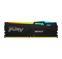 KINGSTON DIMM DDR5 8GB 6000MT/s CL30 Non-ECC FURY Beast RGB EXPO, Černá