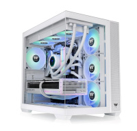 THERMAL TAKE Case View 380 TG ARGB, ATX, Průhledná bočnice, 4x 120mm ARGB Fan, bílá