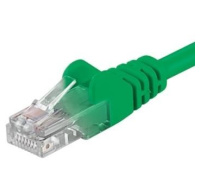 PremiumCord Patch kabel UTP RJ45-RJ45 CAT6 1,5m zelená