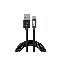 WG - Datový kabel Micro USB na USB-A, 1,2 metru, černá