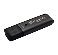 Kingston Flash Disk 64GB IronKey Locker Plus 50 G2, FIPS 197, AES-256