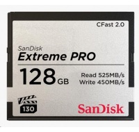 SanDisk CFAST 2.0 128GB Extreme Pro (525 MB/s VPG130)