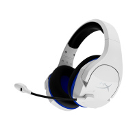 HyperX Cloud Stinger Core - Wireless Gaming Headset (White-Blue) - PS5-PS4 (HHSS1C-KB-WT/G)- Sluchátka pro herní konsole