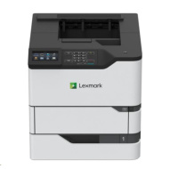 LEXMARK tiskárna MS826de SFP HV MONOCHROME LASER LAN, USB, duplex, dotykový LCD