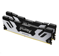 KINGSTON DIMM DDR5 32GB (Kit of 2) 6400MT/s CL32 FURY Renegade Stříbrná