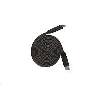 WG - Datový kabel Type-C na Type-C, 1 metr, 5 A, 240 W, magnetický samonavíjecí, černá