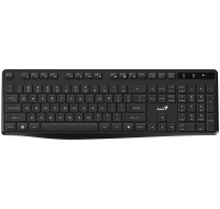 GENIUS klávesnice KB-7200, bezdrátová 2,4GHz, Mini-receiver, Copilot, CZ+SK layout, černá