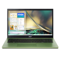 ACER NTB Aspire 3 (A315-59-346R)- Core i3-1215U, 15.6",8 GB DDR4,512GB PCIe NVMe SSD,UHD Graphics,Windows 11 Home,Zelená