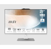 MSI AiO Modern AM272P 12M-810XEU, Intel i7-1255U, 27" FHD, 8GB, 512 GB SSD, Intel Iris Xe, no OS, White