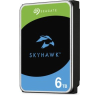 SEAGATE HDD 6TB SKYHAWK (SURVEILLANCE), 3.5", SATAIII, 5400 RPM, Cache 256MB, CMR