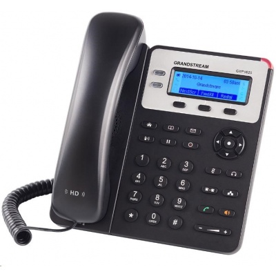 Grandstream GXP1620 [VoIP telefon - 2x SIP účet, HD audio, 3 program.tlačítka, switch 2xLAN 10/100Mbps]