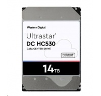 Western Digital Ultrastar® HDD 14TB (WUH721414AL5204) DC HC530 3.5in 26.1MM 512MB 7200RPM SAS 512E SE P3 (GOLD SAS)