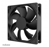 AKASA ventilátor Smart Black, 12cm fan, HD bearing