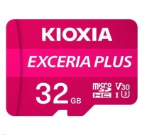 KIOXIA Exceria Plus microSD card 32GB M303, UHS-I U3 Class 10