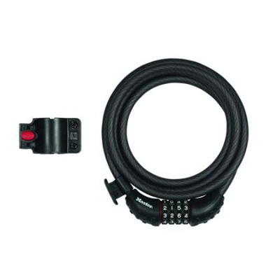 Master Lock Ocelové kombinační lanko na kolo 8120EURDPRO - 1,8m