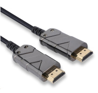 BAZAR - PREMIUMCORD Ultra High Speed HDMI 2.1 optický fiber kabel 8K@60Hz,zlacené 40m