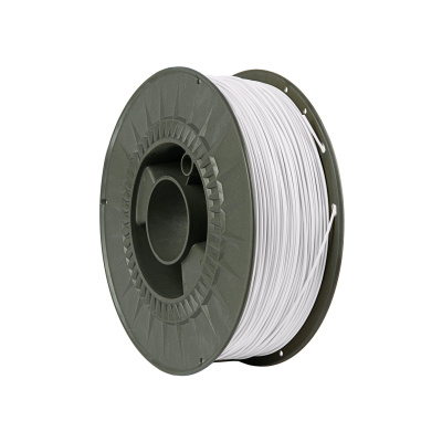C-TECH Tisková struna (filament) ESSENTIAL LINE, PLA, bílá, 1,75mm, 1kg