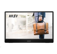 MSI LCD PRO MP161 E2U, 15.6", IPS, FHD, 60Hz, 4ms, Black