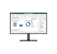 BAZAR - LENOVO LCD P27h-30 - 27'',IPS,matný,16:9,2560x1440,178/178,4ms,350cd/m2,1000:1,HDMI,DP,USB-C,RJ45 - rozbaleno