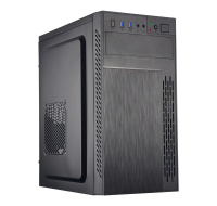 EUROCASE skříň ML M6-505B, Midi Tower, 2x USB 3.0, 2x audio, bez zdroje