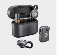 Hollyland LARK M2S Mini Combo  Wireless Lavalier Microphone Mini Combo (Space Gray)