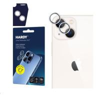 3mk HARDY Lens Protection Pro pro iPhone 15/15 Plus Silver