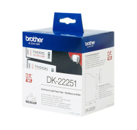 BROTHER DK-22251 (papírová role červeno-černá na bílém podkladu) 62mm x 15,24m