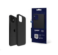 3mk ochranný kryt HARDY Silicone MagCase pro Apple iPhone 12, Graphite