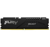 KINGSTON DIMM DDR5 8GB 6000MT/s CL30 ECC FURY Beast XMP Černá