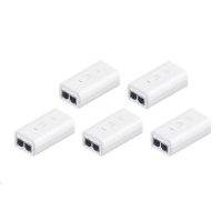 UBNT POE-24-24W-5P, Gigabit PoE Injector, 24V/1A (24W), 5-Pack