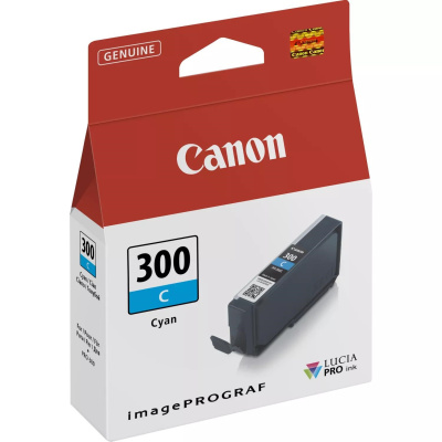 Canon CARTRIDGE PFI-300 C azurová pro imagePROGRAF PRO-300