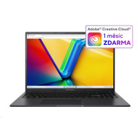 ASUS NTB Vivobook 16X OLED (K3604VA-MB161W) ,i7-1355U,16" 1920 x 1200,16GB,1TB SSD,Intel Iris Xe,W11H,Black