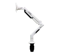 DESQ Držák na monitor s plynovou pružinou - bílá