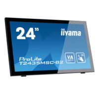 iiyama ProLite T2452MSC-W1, Full HD, USB, kit (USB), white