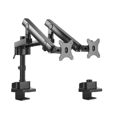 Dvouramenný stolní držák na 2 monitory Fiber Mounts M8C12
