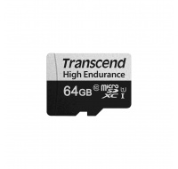 TRANSCEND MicroSDXC karta 64GB 350V, High Endurance