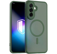 3mk ochranný kryt Misty MagCase Green pro Samsung Galaxy A27 5G